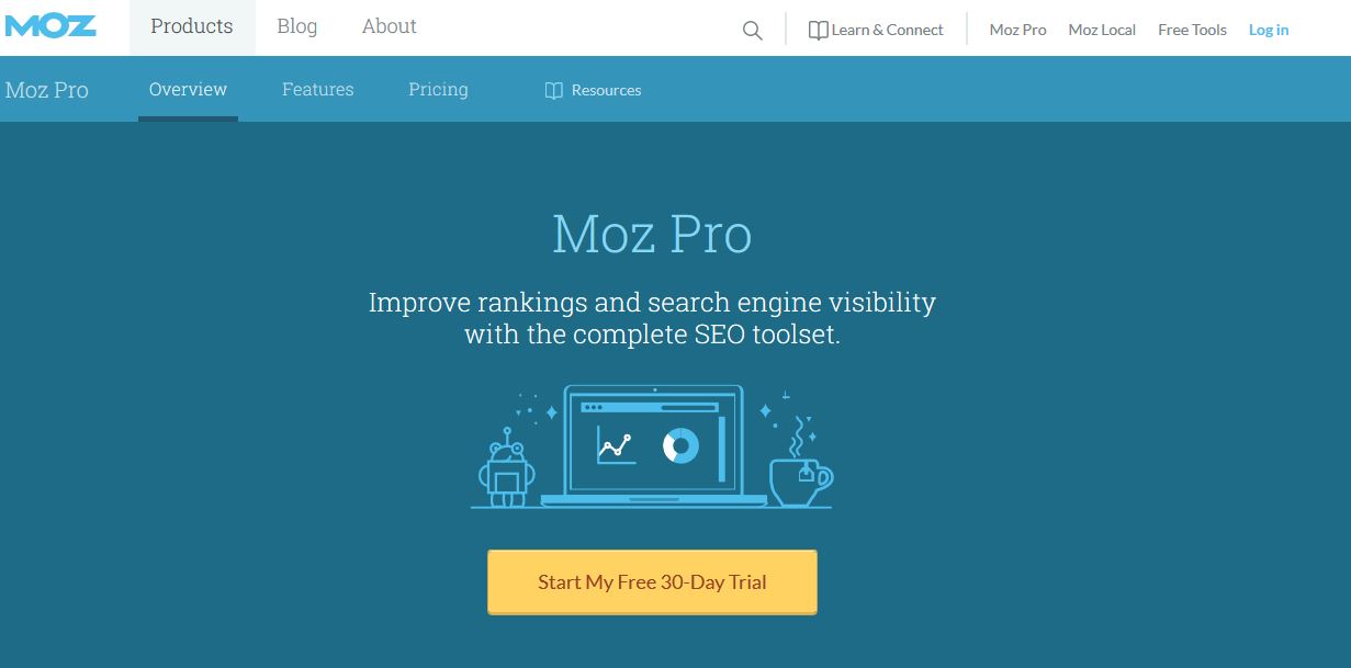 Website Tools Moz